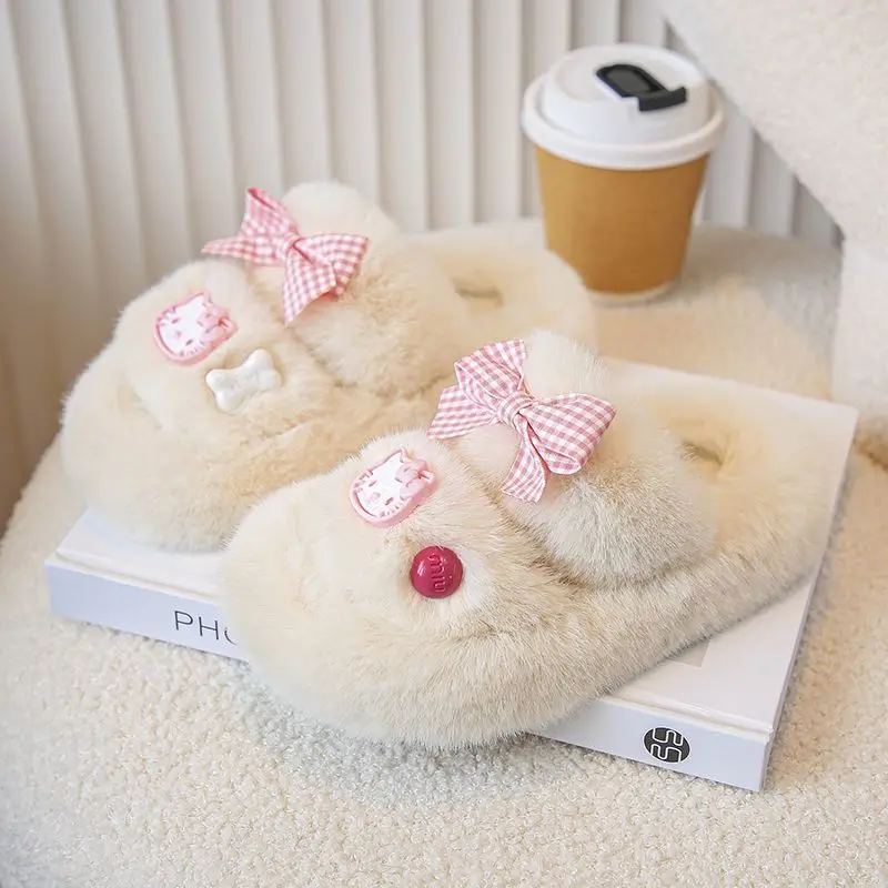 Sanrio Hello Kitty Children's Slippers Home Pattern Wear-Resistant Plush Eva Artificial Leather Soft Light Comfortable Cartoon
Sanrio Hello Kitty Children's Slippers Home Pattern Wear-Resistant Plush Eva Artificial Leather Soft Light Comfortable Cartoon