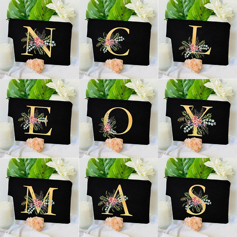 A-Z Letter 26 Initials Flower Ladies Cosmetics Case Women Makeup Bags Travel Beauty Bag Bridesmaid Gift Bachelorette Party Gift
A-Z Letter 26 Initials Flower Ladies Cosmetics Case Women Makeup Bags Travel Beauty Bag Bridesmaid Gift Bachelorette Party Gift