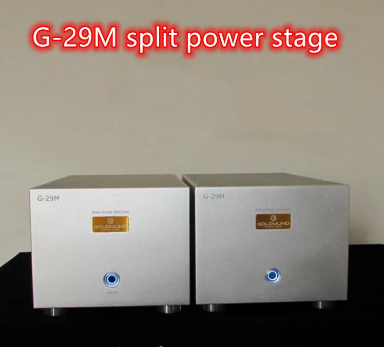 

G-29M Pure Final Stage Fever HIFI High-fidelity Split Power Amplifier, 200W*2/8Ω; 350W*2 /4Ω, Frequency Response 5Hz-100KHz