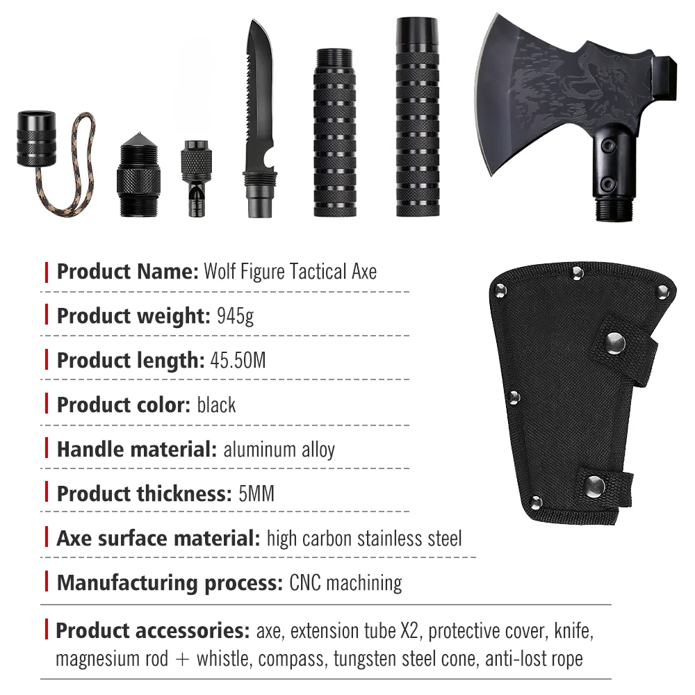 Multi-function Survival Axe Portable Foldable Tactical Tomahawk Outdoor Camping Tourist Firewood Chopping Axes Multi Tools 5 Mallzona S488ced029a684f93a2ff2cfff21e866dk Multi-function Survival Axe Portable Foldable Tactical Tomahawk Outdoor Camping Tourist Firewood Chopping Axes Multi Tools Mallzona