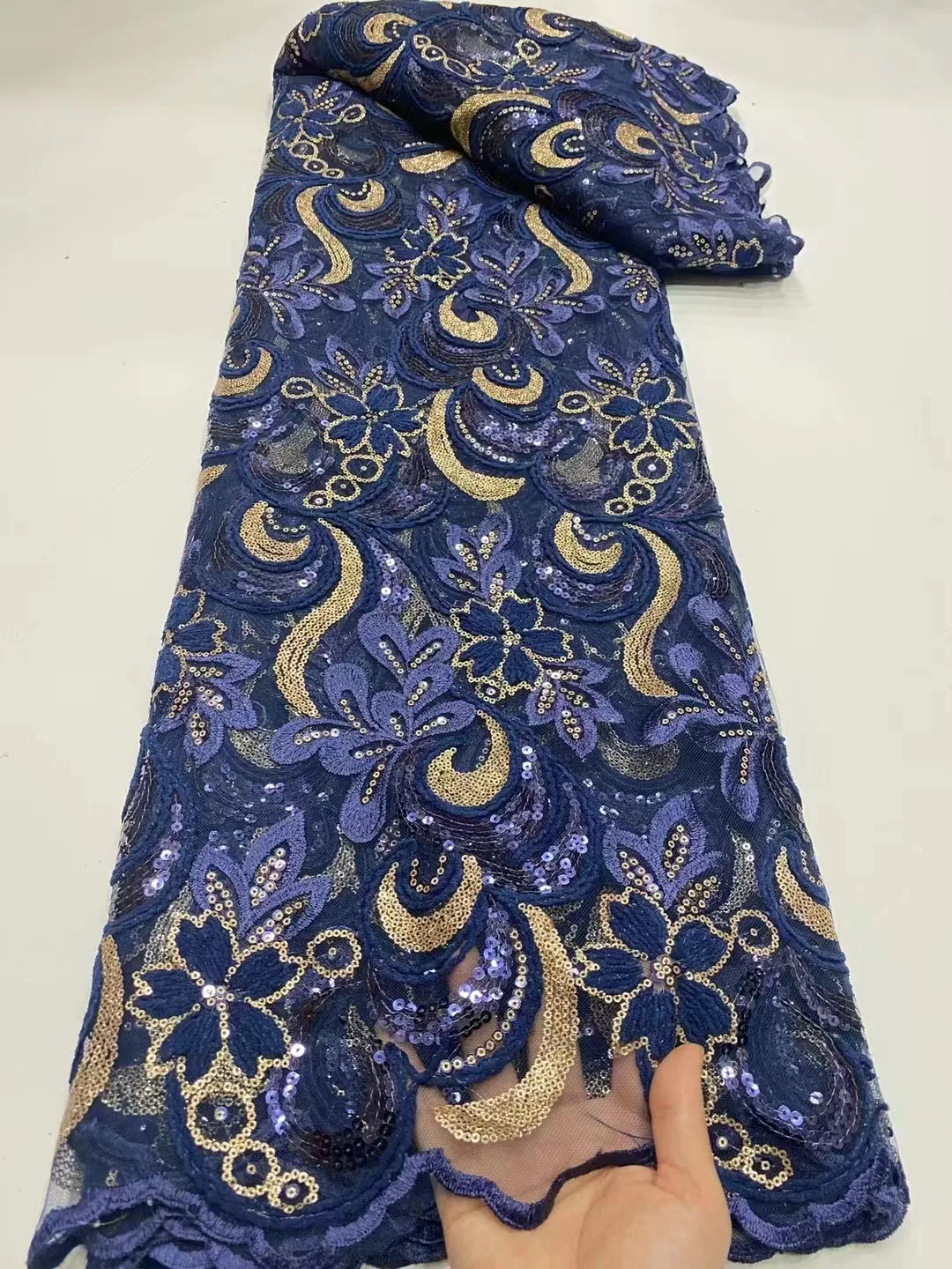 2023 Sequin lace African Lace Fabric Embroidered Nigerian Laces top sale High Quality French Tulle Lace Fabric For Women Dress
2023 Sequin lace African Lace Fabric Embroidered Nigerian Laces top sale High Quality French Tulle Lace Fabric For Women Dress