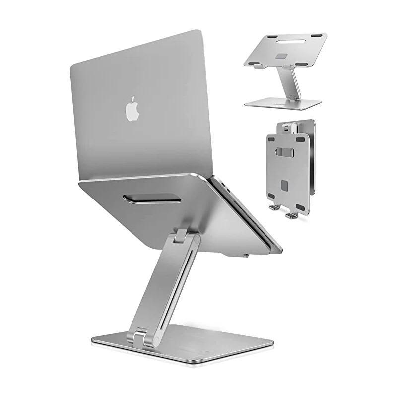 Folding Aluminum Laptop Stand Adjustable Computer Vertical for Mac MacBook Pro Air Laptop Max 17" Can Hold 44 lbs
Folding Aluminum Laptop Stand Adjustable Computer Vertical for Mac MacBook Pro Air Laptop Max 17" Can Hold 44 lbs