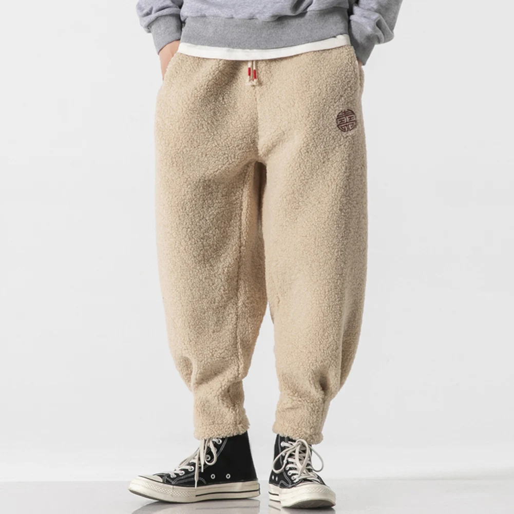 New Men's Winter Warm Thicken Sweatpants Joggers Elastic Waist Casual Pants Solid Color Warm Fleece Outwear Trousers
New Men's Winter Warm Thicken Sweatpants Joggers Elastic Waist Casual Pants Solid Color Warm Fleece Outwear Trousers