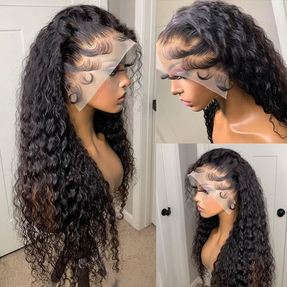 Soft Glueless Preplucked 180 Density Kinky Curly 26 Inch Long Black Lace Front Wig For Women Babyhair Natural Hairline Daily
Soft Glueless Preplucked 180 Density Kinky Curly 26 Inch Long Black Lace Front Wig For Women Babyhair Natural Hairline Daily