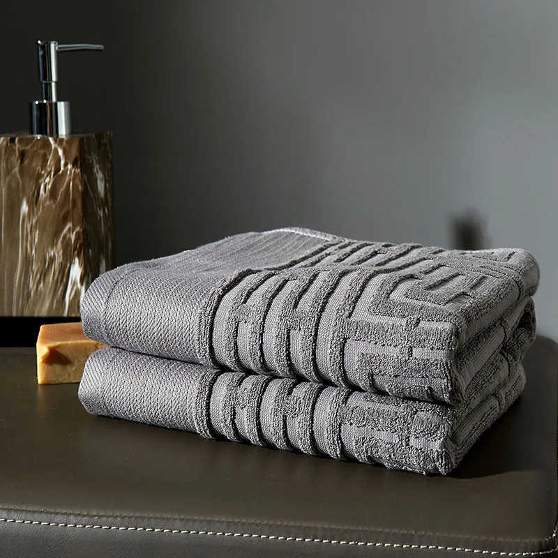 

High Quality Pure Cotton Towel Bath Towel Soft Bath Towel That Absorb Water Household Face Washing Towel Machine Washable
