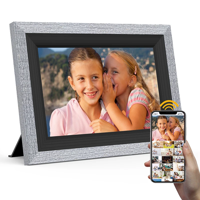 Promotional Gift 8 Inch 10.1 Inch Wifi Digital Photo Frame OEM Customized Cloud Video Player Photo Frame Video Greeting Brochure
Promotional Gift 8 Inch 10.1 Inch Wifi Digital Photo Frame OEM Customized Cloud Video Player Photo Frame Video Greeting Brochure