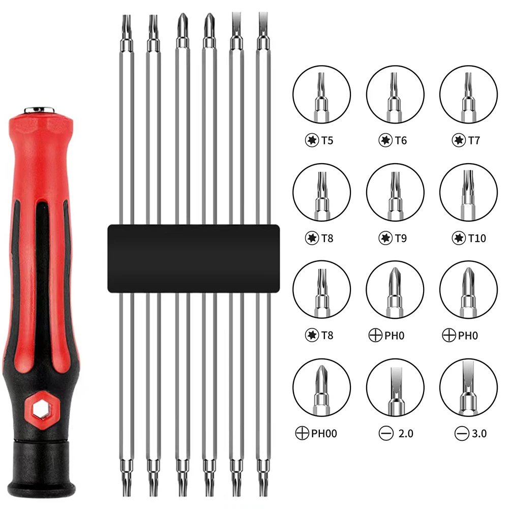 T8 T5 For Type Heavy Duty Star Torx Screwdrivers For V6/V7/V8/V10/V11/ Wear-resistant Home Accessories Hand Tools
T8 T5 For Type Heavy Duty Star Torx Screwdrivers For V6/V7/V8/V10/V11/ Wear-resistant Home Accessories Hand Tools