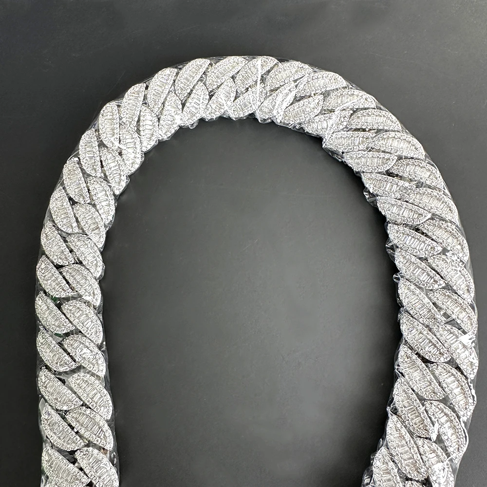 20mm Baguette Chain Iced Out Cuban Link Necklaces for Men Women Bling Necklace Zircon Goth Hip Hop Jewelry 2 Mallzona S4894df91642b45fb83bab155dbd550d7v 20mm Baguette Chain Iced Out Cuban Link Necklaces for Men Women Bling Necklace Zircon Goth Hip Hop Jewelry Mallzona