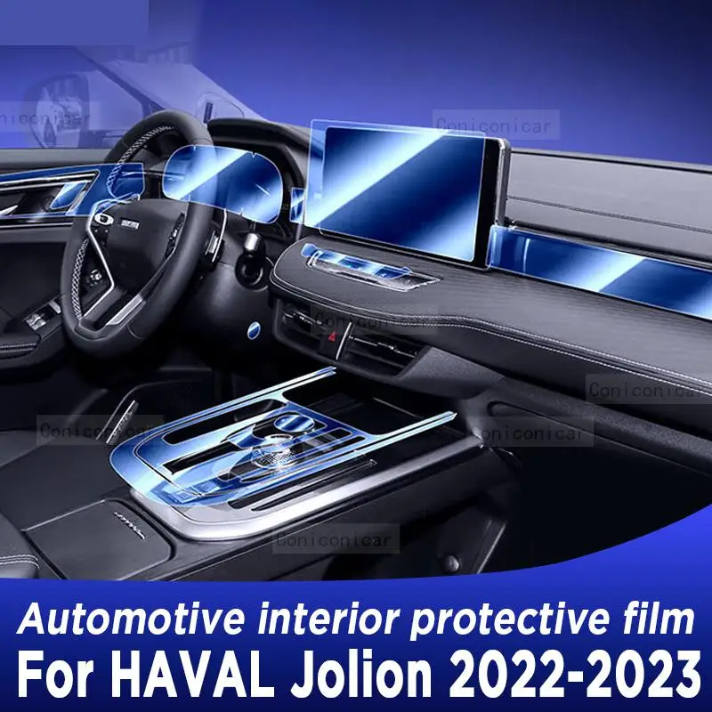 

TPU Car Interior Gear Dashboard Protective Film Transparent For great wall Haval Jolion 2022 2023 Anti-scratch Accessories