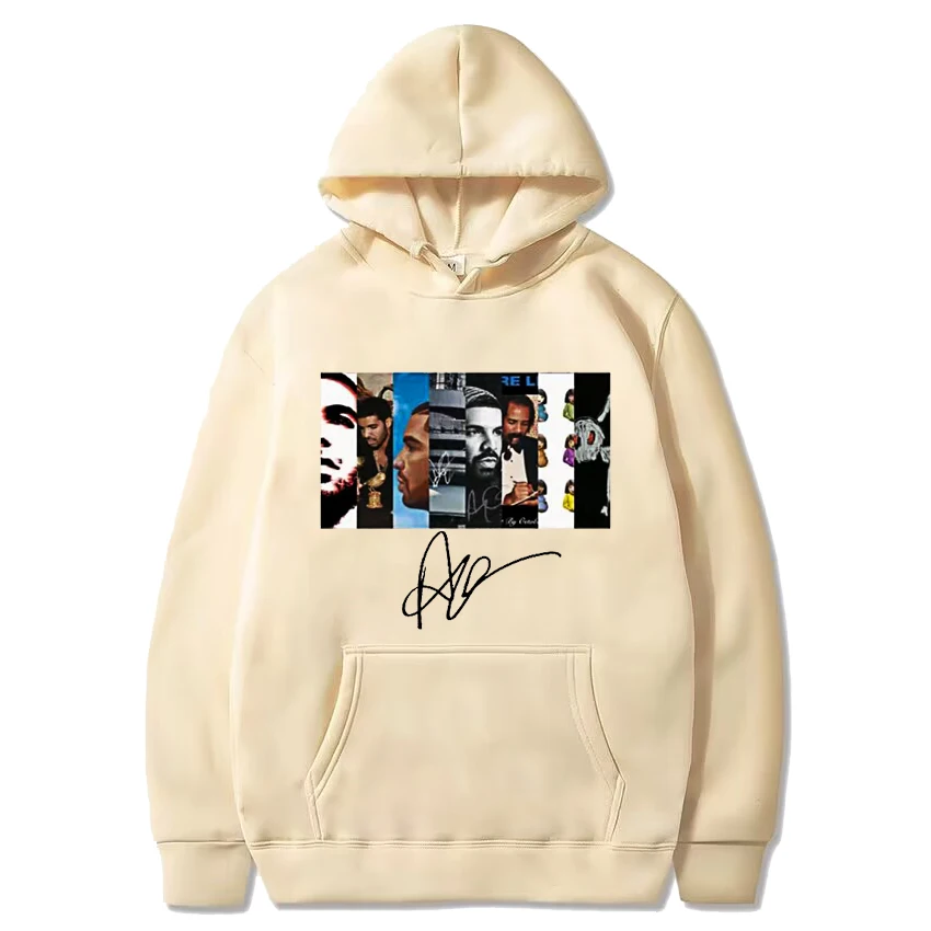 

Rapper Drake Album vintage Style NEW Hoodie 2024 Men Women Hip Hop Hooded sweatshirts Fleece Unisex Long sleeve Pullover hoodies