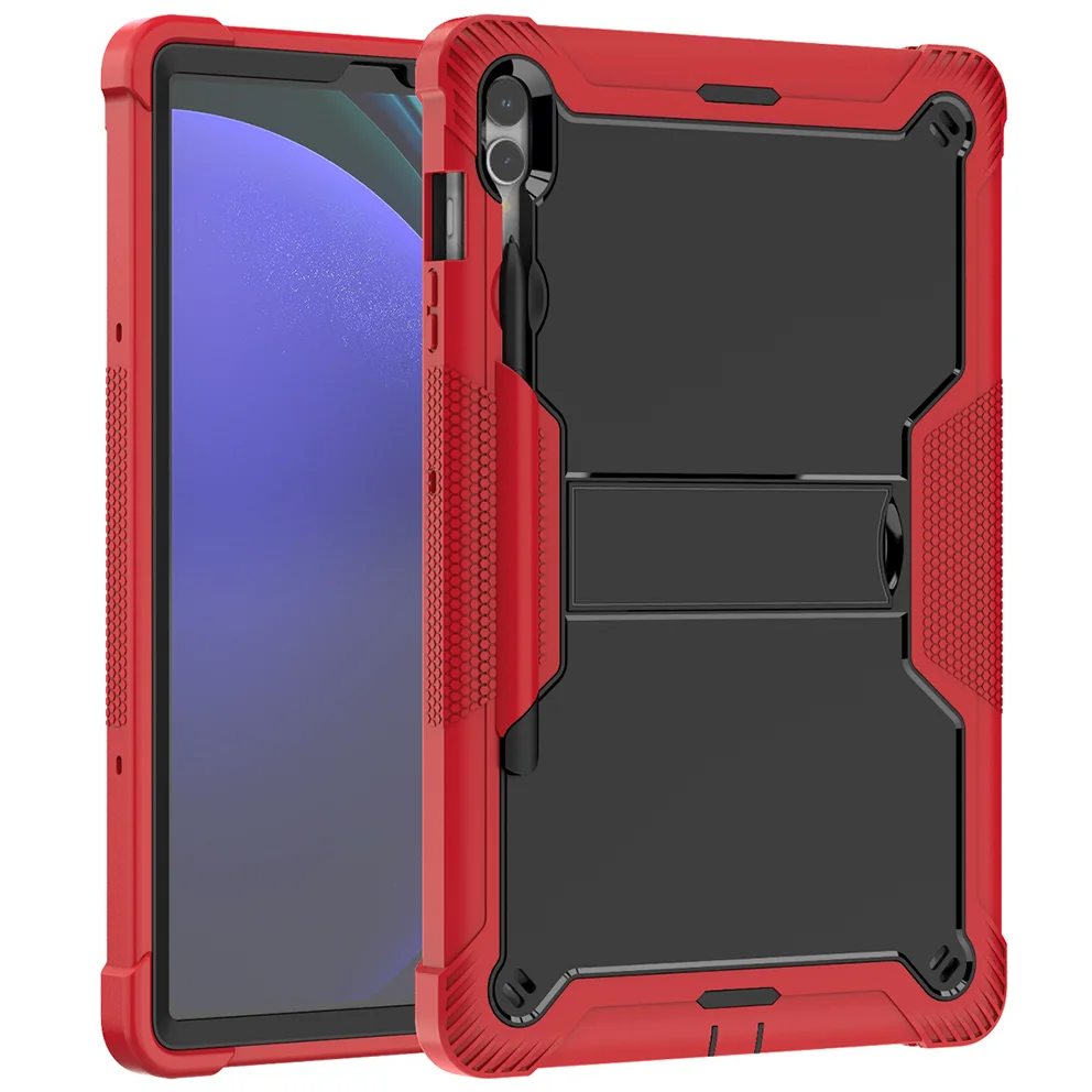 

Kickstand Case For Samsung Galaxy Tab S7 S8 Plus S9 SM-T870 X700 X710 T970 X800 Armor Cover For S7 S9FE SM-T730 X510 Shockproof