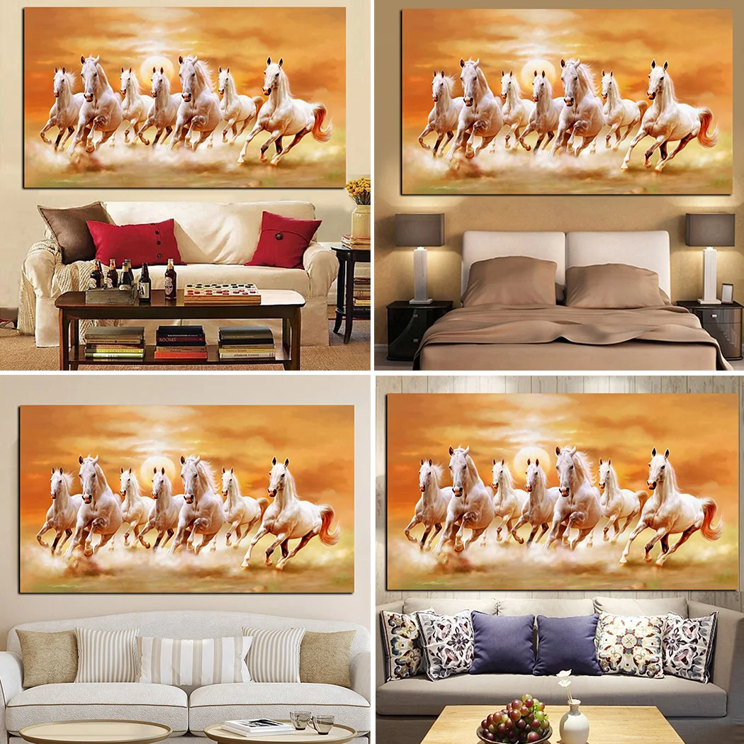 Single Bedside Abstract Horse Racing White Horse Canvas Mural Decoration 40x70cm Painting Pictures Hanging Living Room Bedroom
Single Bedside Abstract Horse Racing White Horse Canvas Mural Decoration 40x70cm Painting Pictures Hanging Living Room Bedroom