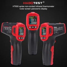 Habotest -30℃-550℃ Digital Thermometer Non-Contact Industrial Temperature Meter Pocket Professional Battery Operated Pyrometer
Habotest -30℃-550℃ Digital Thermometer Non-Contact Industrial Temperature Meter Pocket Professional Battery Operated Pyrometer