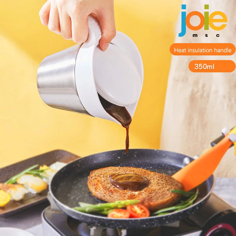 Joie Spice Gravy Boat Hotel Kitchen Restaurant Steak Sauce Bowl Stainless Steel Sauce Boat Sauce Storage Box Seasoning Cup
Joie Spice Gravy Boat Hotel Kitchen Restaurant Steak Sauce Bowl Stainless Steel Sauce Boat Sauce Storage Box Seasoning Cup