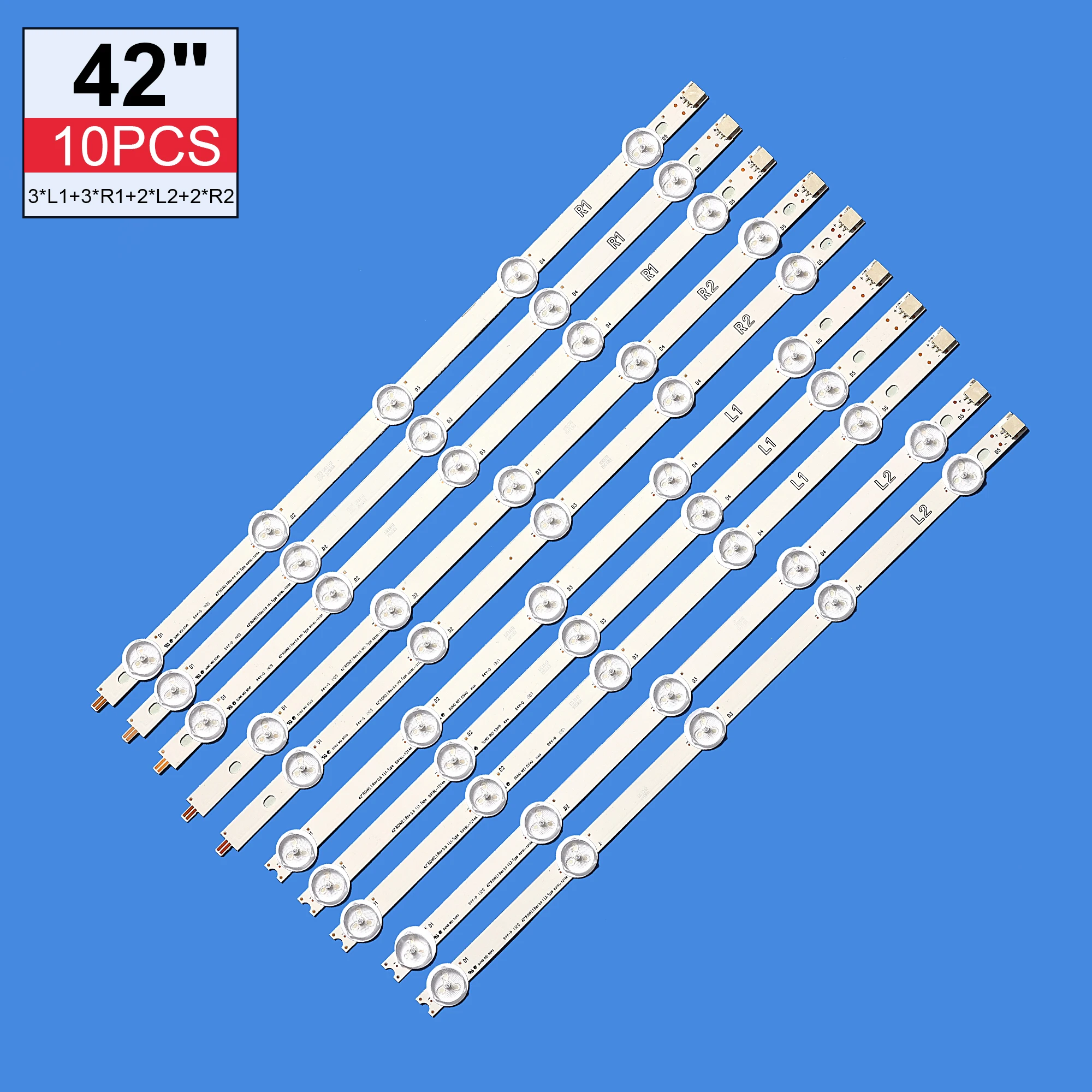 Original Backlight Array LED Strip Bar for LG 42LN540V 42LN613V 42LA620V LC420DUE 42LN575S 42LA620S 42LN540S-R2 6916L-1217A
Original Backlight Array LED Strip Bar for LG 42LN540V 42LN613V 42LA620V LC420DUE 42LN575S 42LA620S 42LN540S-R2 6916L-1217A
