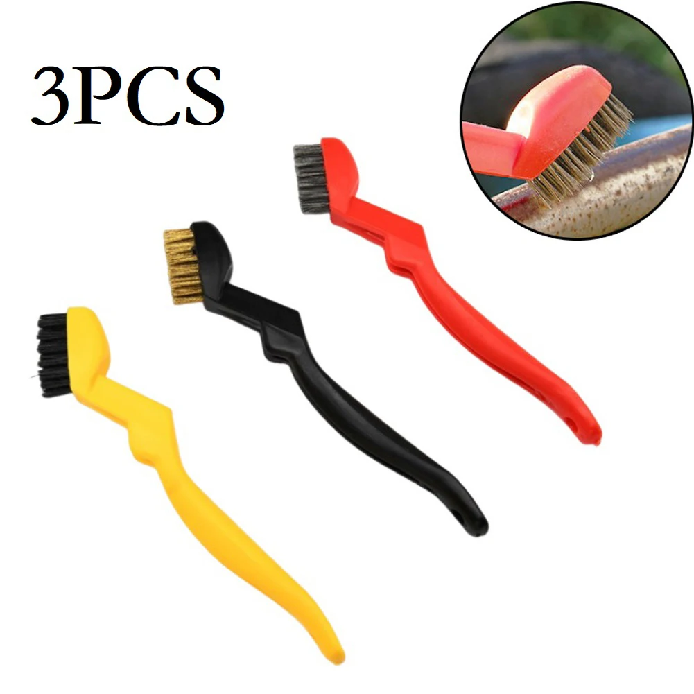 3pcs Stainless Steel Brass Industrial Cleaning Rust Brush Detail Wire Toothbrush Metal Polishing Burring Cleaning Brush
3pcs Stainless Steel Brass Industrial Cleaning Rust Brush Detail Wire Toothbrush Metal Polishing Burring Cleaning Brush