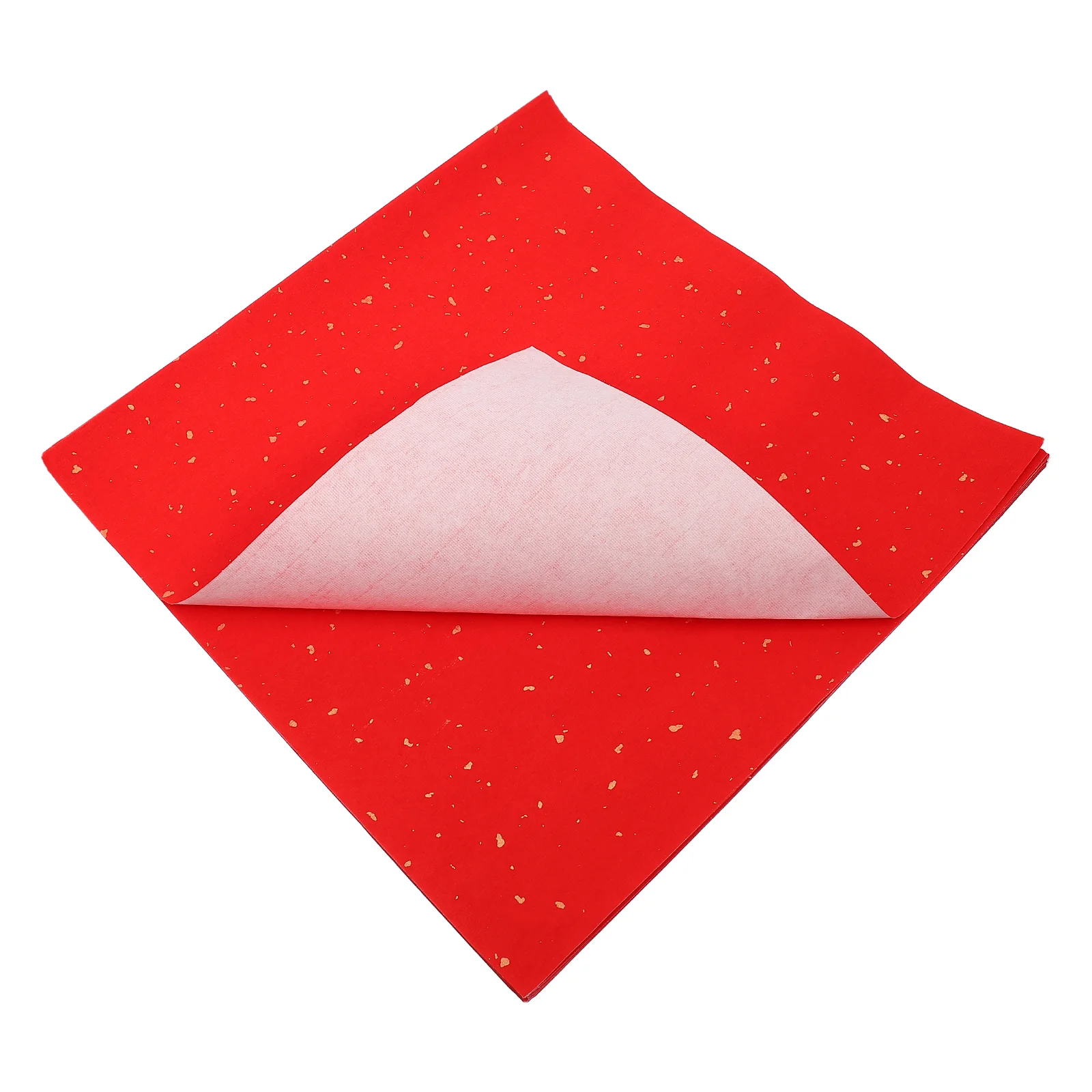 

Fu Character Paper Blank Xuan Paper Red Rice Paper Wan Red Fu Character Square Couplet Paper Party Supplies