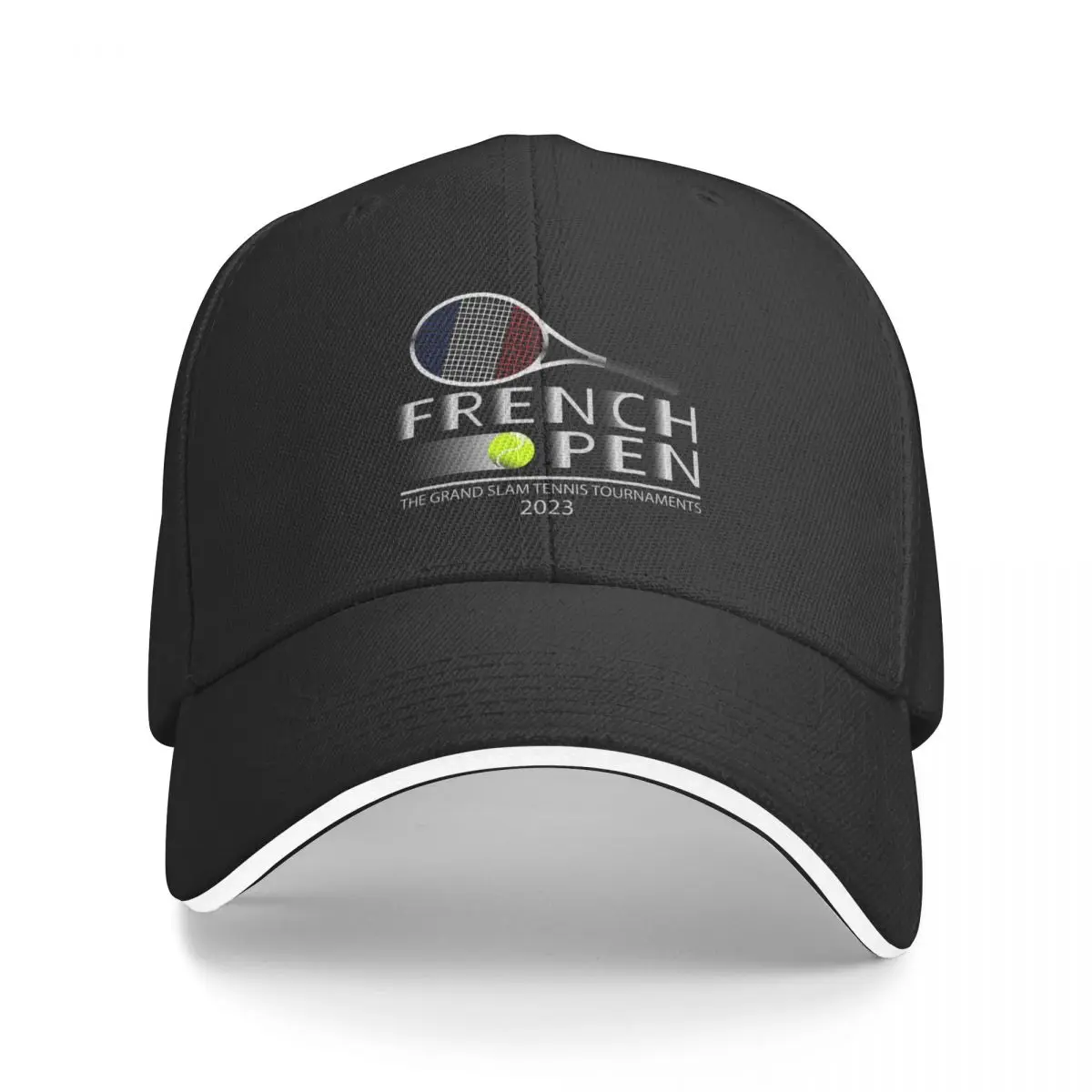 

New Awesome 2023 French Open Tennis Tournament Design Idea Baseball Cap Snapback Cap Trucker Hats Golf Wear Men Women's