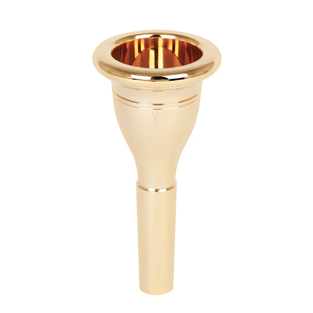 

Standard Tuba Mouthpiece Replacement Instrument Brass Instrument Large Accessories 13.3mmCNC Electroplating Process Mouthpiece