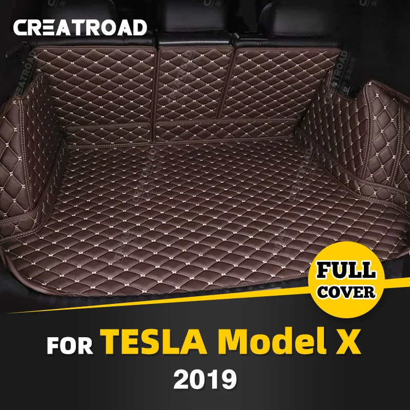 Автомобильный коврик для багажника с полным покрытием для Tesla Model X 6-Seat 2019, автомобильный коврик для багажника, подкладка для груза, защитные аксессуары для интерьера
Автомобильный коврик для багажника с полным покрытием для Tesla Model X 6-Seat 2019, автомобильный коврик для багажника, подкладка для груза, защитные аксессуары для интерьера