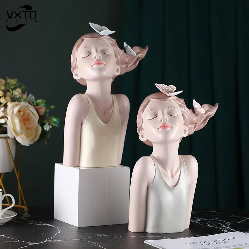 Статуэтки Nordic Butterfly Fairy Girl, аксессуары для декора комнаты, поделки из туалетного столика Kawaii, статуя, подарок на день рождения для девочки
Статуэтки Nordic Butterfly Fairy Girl, аксессуары для декора комнаты, поделки из туалетного столика Kawaii, статуя, подарок на день рождения для девочки