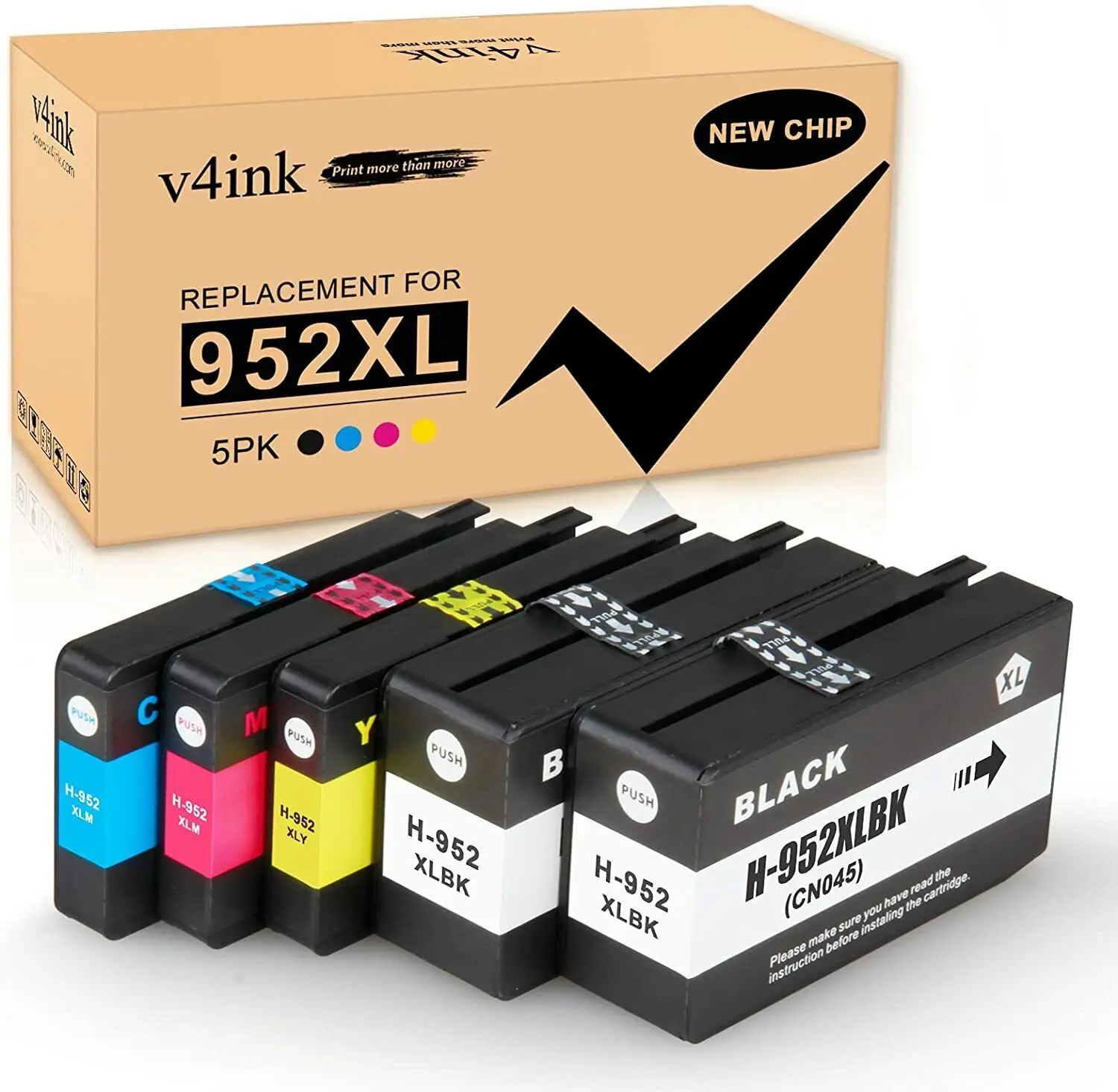 5PK 952 952XL Ink Compatible for HP Officejet Pro 7740 8210 8216 8218 8710 8714
5PK 952 952XL Ink Compatible for HP Officejet Pro 7740 8210 8216 8218 8710 8714