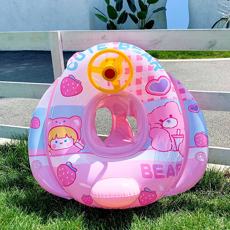 Infant Kids Cartoon Pool Float Swimming Ring Inflatable Circle Baby Seat with Steering Wheel Summer Beach Party Pool Toys
Infant Kids Cartoon Pool Float Swimming Ring Inflatable Circle Baby Seat with Steering Wheel Summer Beach Party Pool Toys