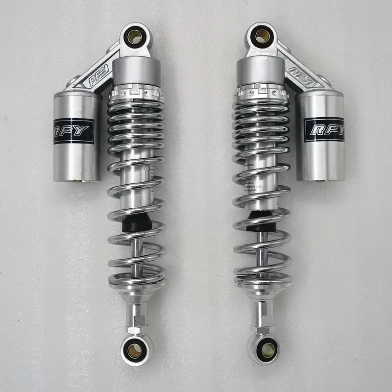 7mm spring Universal 320mm /330mm/340mm/350mm/360mm Motorcycle Shock Absorber for HONDA YAMAHA SUZUKI KAWASAKI chrome black gold
7mm spring Universal 320mm /330mm/340mm/350mm/360mm Motorcycle Shock Absorber for HONDA YAMAHA SUZUKI KAWASAKI chrome black gold