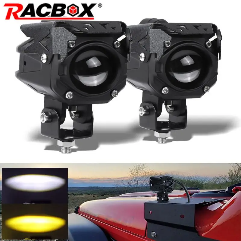 12V 24V Motorcycle LED Spotlight Auxiliary Headlight Lamp High Low Driving Lamp Fog Light White Yellow Universal Car Accessories
12V 24V Motorcycle LED Spotlight Auxiliary Headlight Lamp High Low Driving Lamp Fog Light White Yellow Universal Car Accessories