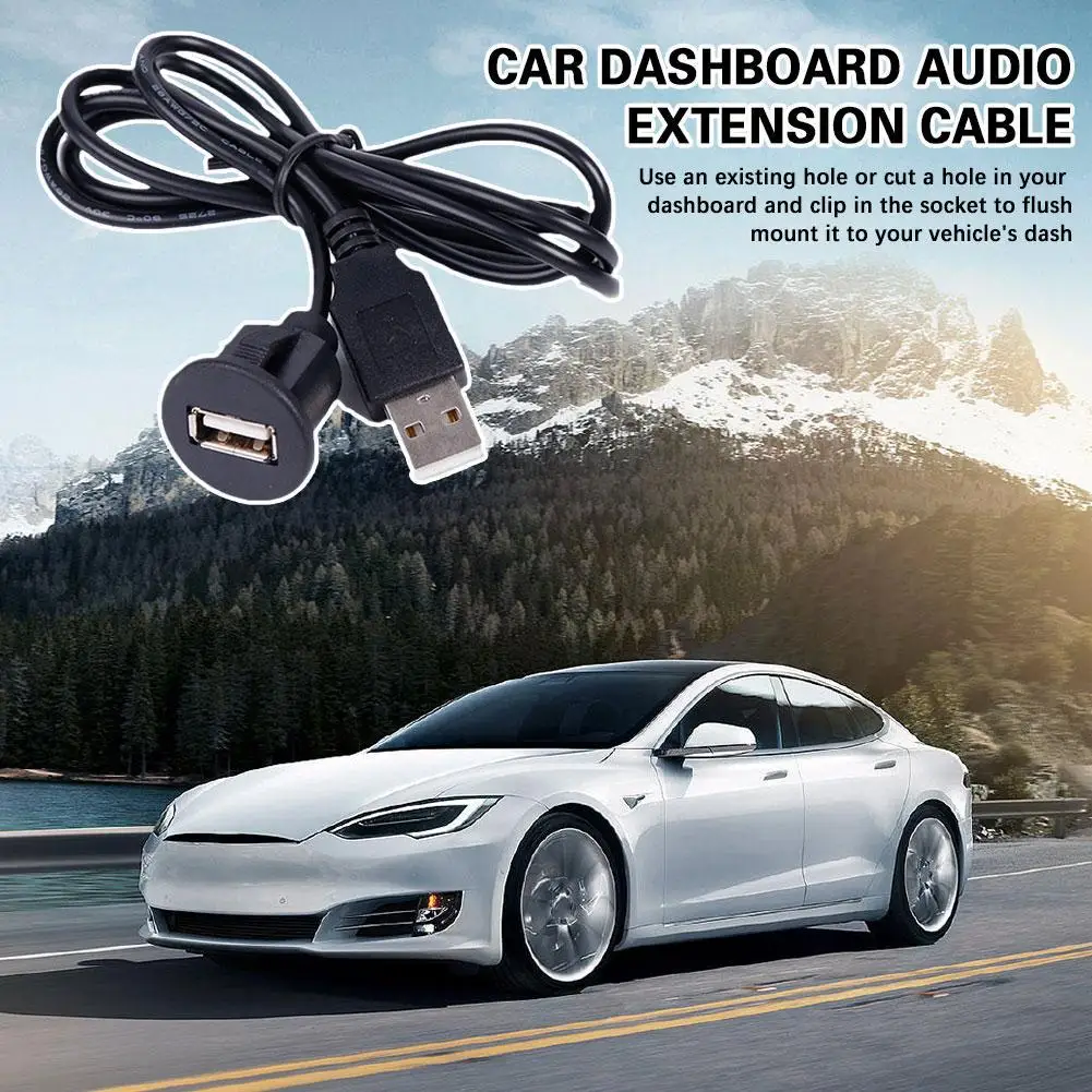 Car Usb Waterproof Cable Socket USB 2.0 Auto Dashboard Motocycle Flush Mount Panel AUX Lead Extension Cord Adapter
Car Usb Waterproof Cable Socket USB 2.0 Auto Dashboard Motocycle Flush Mount Panel AUX Lead Extension Cord Adapter