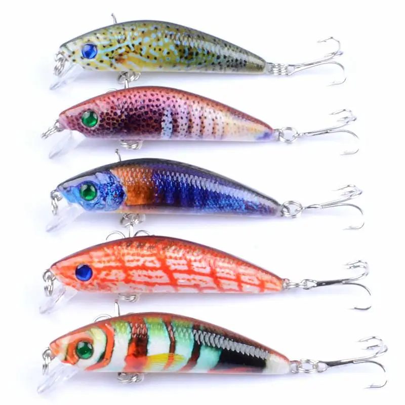9cm/12.9g 5 Color Fishing Bait Fishing Minnow Set Painting Coat Artificial Hard Bait
9cm/12.9g 5 Color Fishing Bait Fishing Minnow Set Painting Coat Artificial Hard Bait