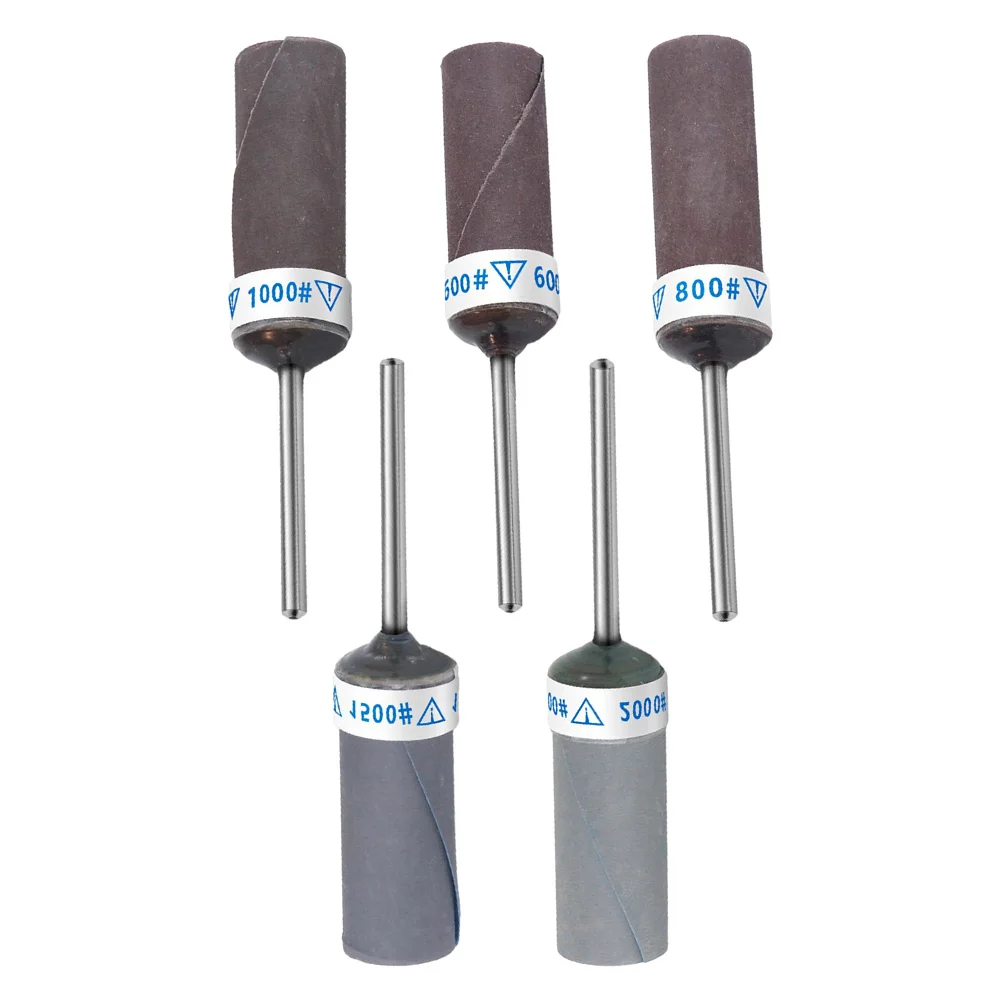 Resin Sandpaper Stick P800P2000 Grit Electric Grinder Sandpaper Mirror Polishing Metal Wood Jade 3mm Shank 5PCS
Resin Sandpaper Stick P800P2000 Grit Electric Grinder Sandpaper Mirror Polishing Metal Wood Jade 3mm Shank 5PCS