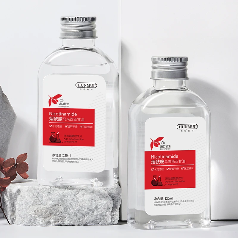 HUNMUI Nicotinamide Malaysia Glycerin Moisturizing, Whitening, Oil Controlling And Shrinking Pores Body Care Products
HUNMUI Nicotinamide Malaysia Glycerin Moisturizing, Whitening, Oil Controlling And Shrinking Pores Body Care Products