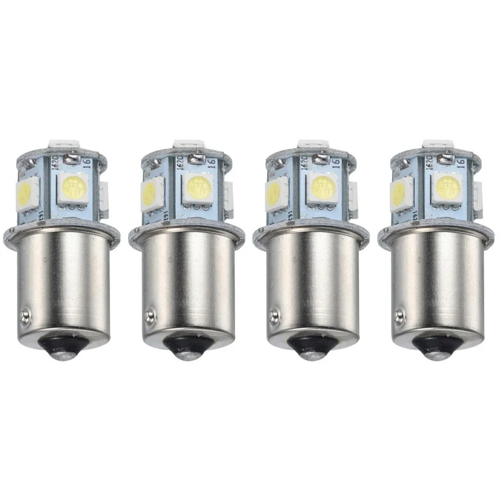 4pcs DC 1156 BA15S White 8 LED SMD SIDE LIGHT INDICATOR BULB 6000K 8 SMD 5050 LED 800LM Stop Light Parking Light
4pcs DC 1156 BA15S White 8 LED SMD SIDE LIGHT INDICATOR BULB 6000K 8 SMD 5050 LED 800LM Stop Light Parking Light