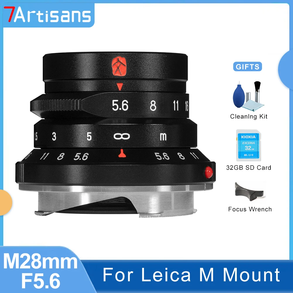 Уличный объектив 7artisans M28mm F5.6 Frull с рамкой и большой диафрагмой для дальномера Leica M Mount Camera M10 M1 M2 M3 M5
Уличный объектив 7artisans M28mm F5.6 Frull с рамкой и большой диафрагмой для дальномера Leica M Mount Camera M10 M1 M2 M3 M5