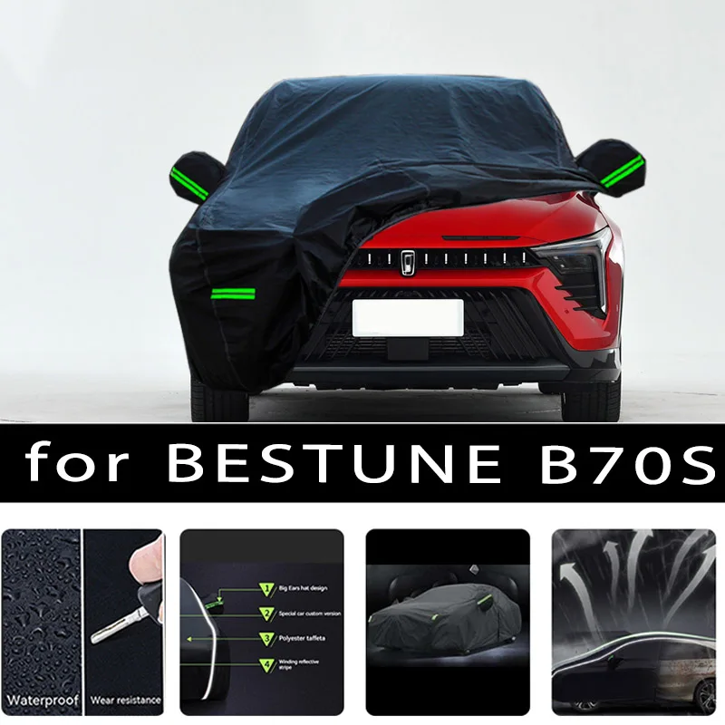 For Bestune B70S Outdoor Protection Full Car Covers Snow Cover Sunshade Waterproof Dustproof Exterior Car accessories 
For Bestune B70S Outdoor Protection Full Car Covers Snow Cover Sunshade Waterproof Dustproof Exterior Car accessories