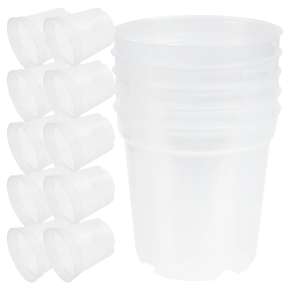 30 Pcs Flowerpot Pots with Drainage Holes Outdoor Large Plastic Planter for Plants
30 Pcs Flowerpot Pots with Drainage Holes Outdoor Large Plastic Planter for Plants