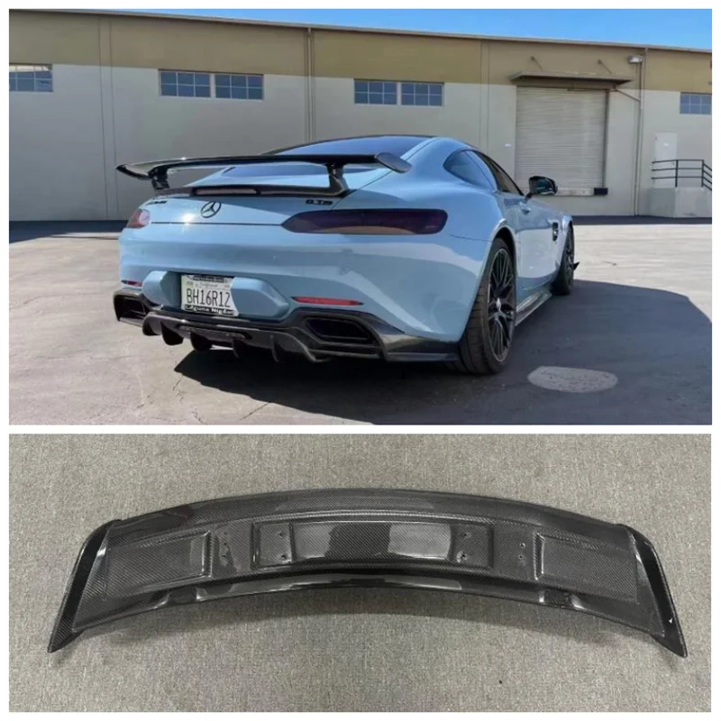 High Quality Carbon Fiber Car Rear Trunk Lip Spoiler Splitter Wing Fits For Mercedes Benz AMG GT GTS GTR 2016-2022
High Quality Carbon Fiber Car Rear Trunk Lip Spoiler Splitter Wing Fits For Mercedes Benz AMG GT GTS GTR 2016-2022