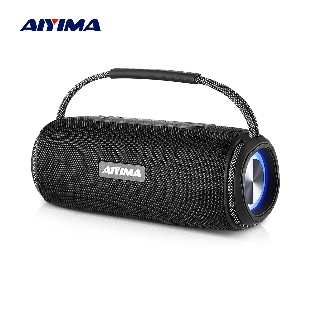 

AIYIMA Upgrades Bluetooth Speaker 80W Portable Wireless Speakers Bass Up TF Card/AUX/USB Flash Disk IPX7 Waterproof Camping