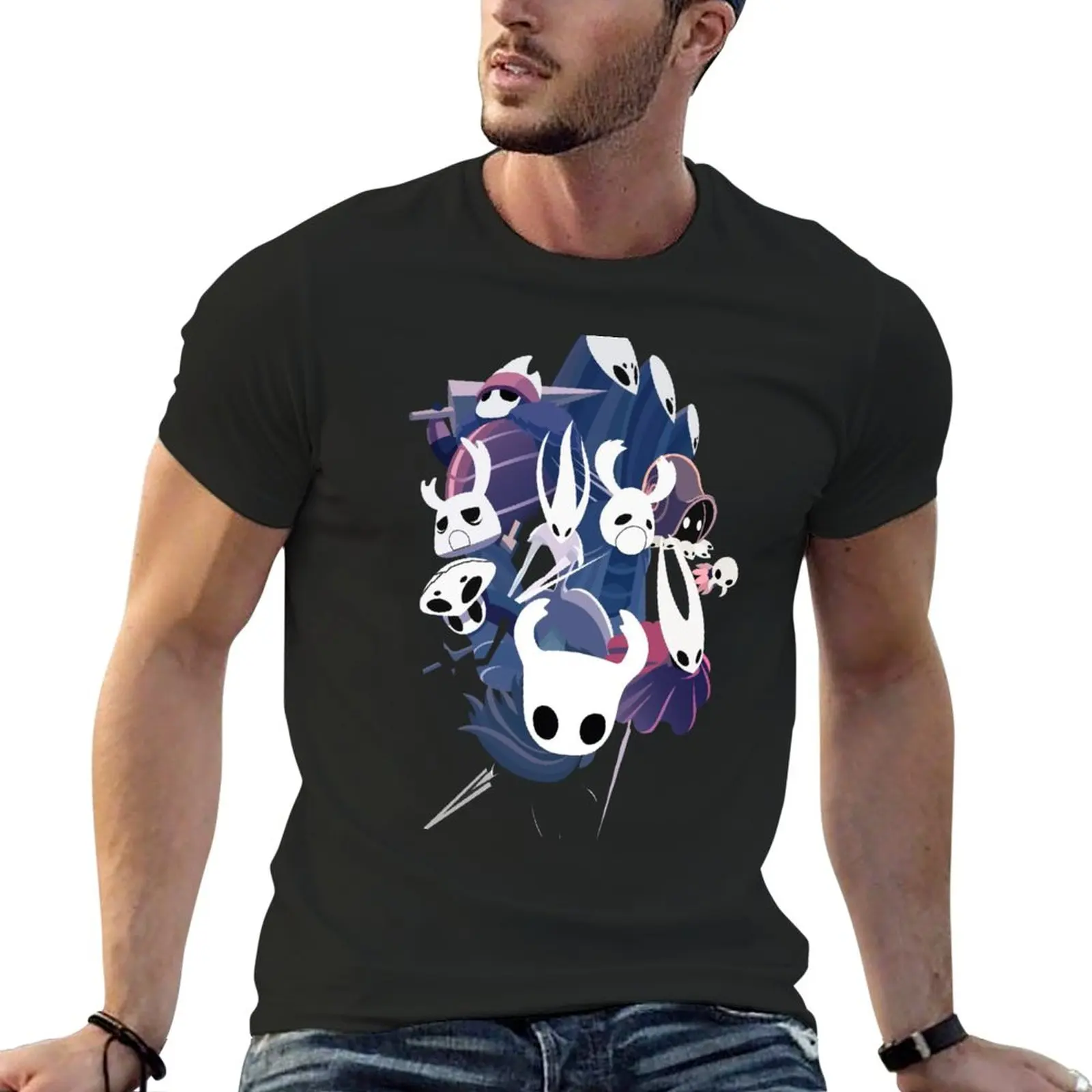 

Art All Characters The Hollow Knight Adventure Game T-Shirt sweat shirt customizeds men t shirt