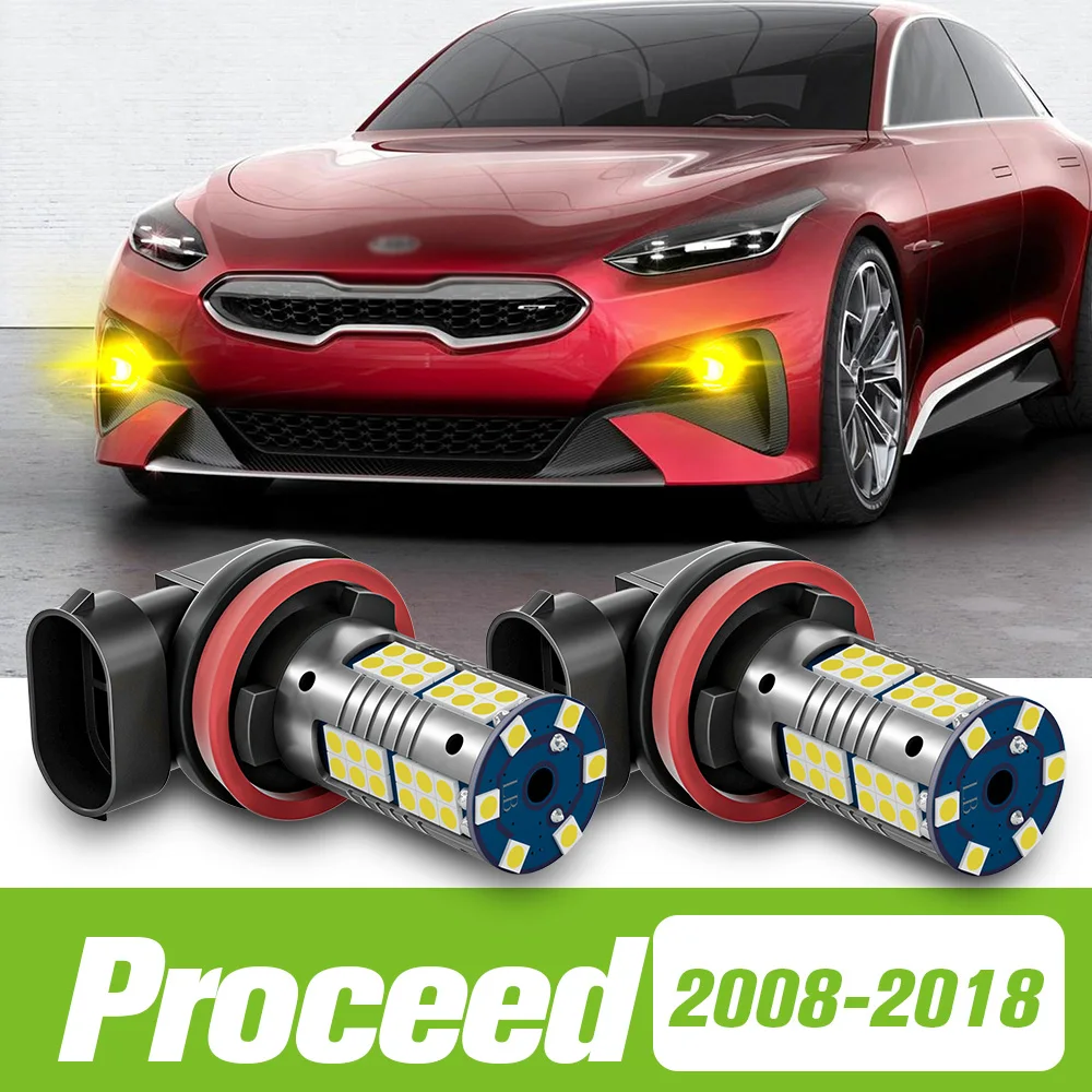 2pcs For Kia Proceed 2008-2018 LED Fog Light 2009 2010 2011 2012 2013 2014 2015 2016 2017 Accessories
2pcs For Kia Proceed 2008-2018 LED Fog Light 2009 2010 2011 2012 2013 2014 2015 2016 2017 Accessories
