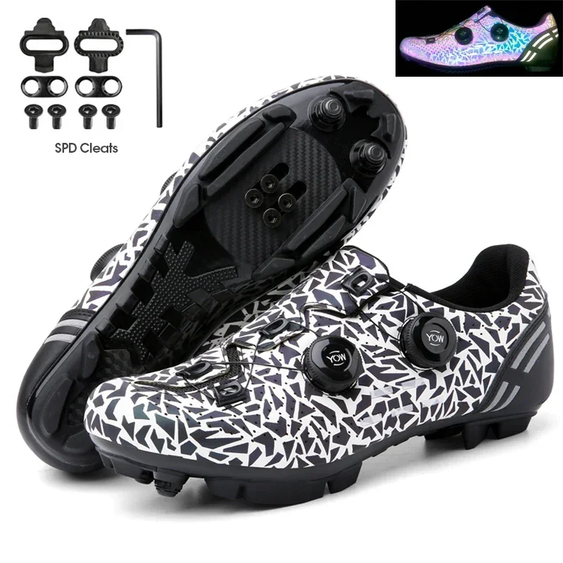 MTB Cycling Shoes Men Self-locking Speed Road Bike Sneakers Racing Women Bicycle Flat Cleat Mountain SPD Clits Footwear
MTB Cycling Shoes Men Self-locking Speed Road Bike Sneakers Racing Women Bicycle Flat Cleat Mountain SPD Clits Footwear