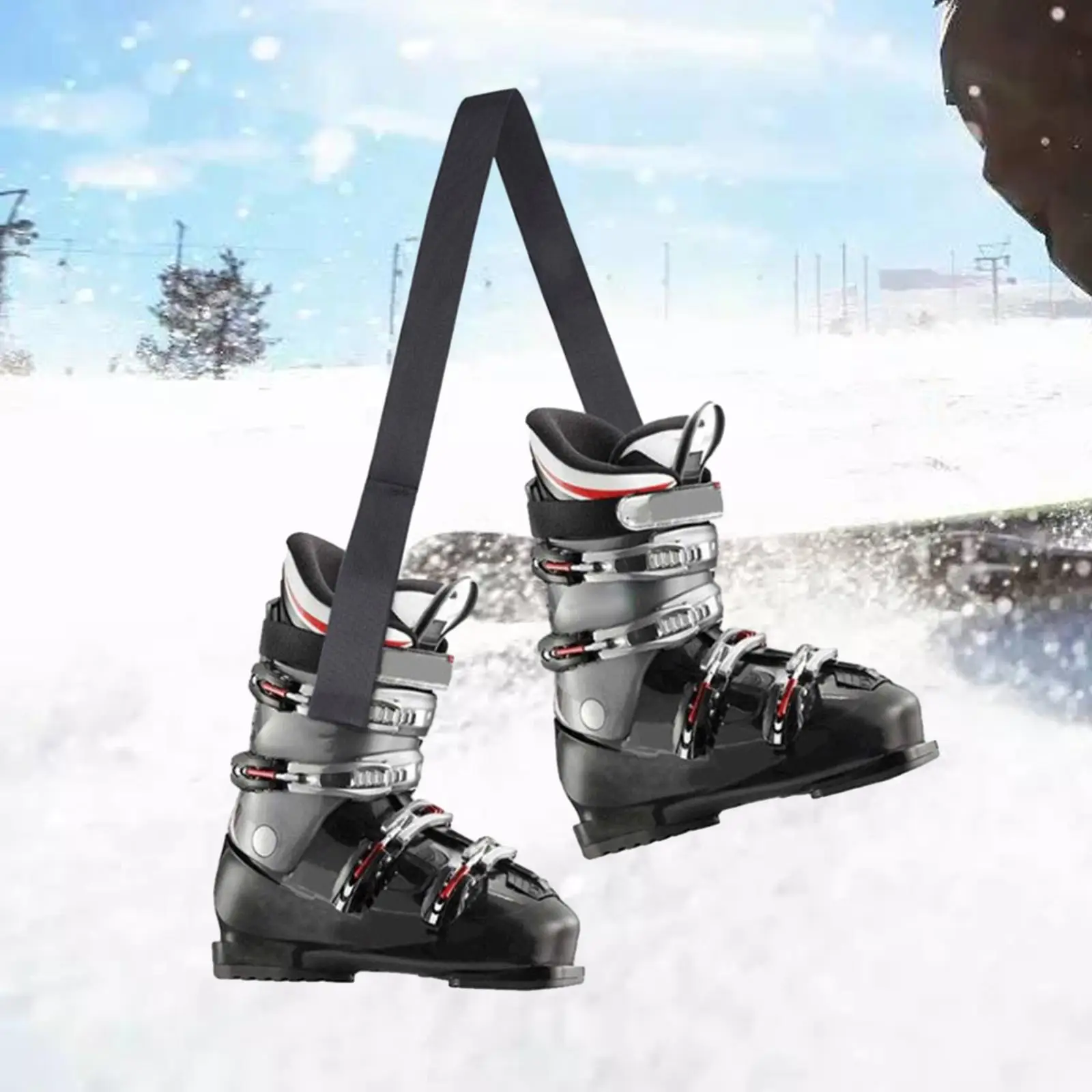 Ski Boots Carrier Strap Roller Skate Leash Strap Durable Fashionable Practical Heavy Duty Snowboard Boot Shoulder Leash
Ski Boots Carrier Strap Roller Skate Leash Strap Durable Fashionable Practical Heavy Duty Snowboard Boot Shoulder Leash