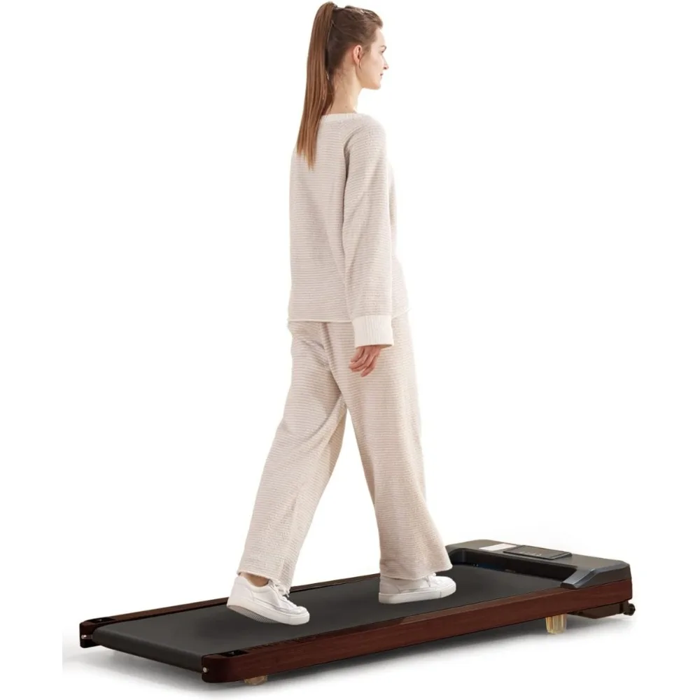 

Treadmill Under Desk , Expert of Wooden Walking Pad, Walking Jogging Machine with Remote Control, Installation-Free Treadmill