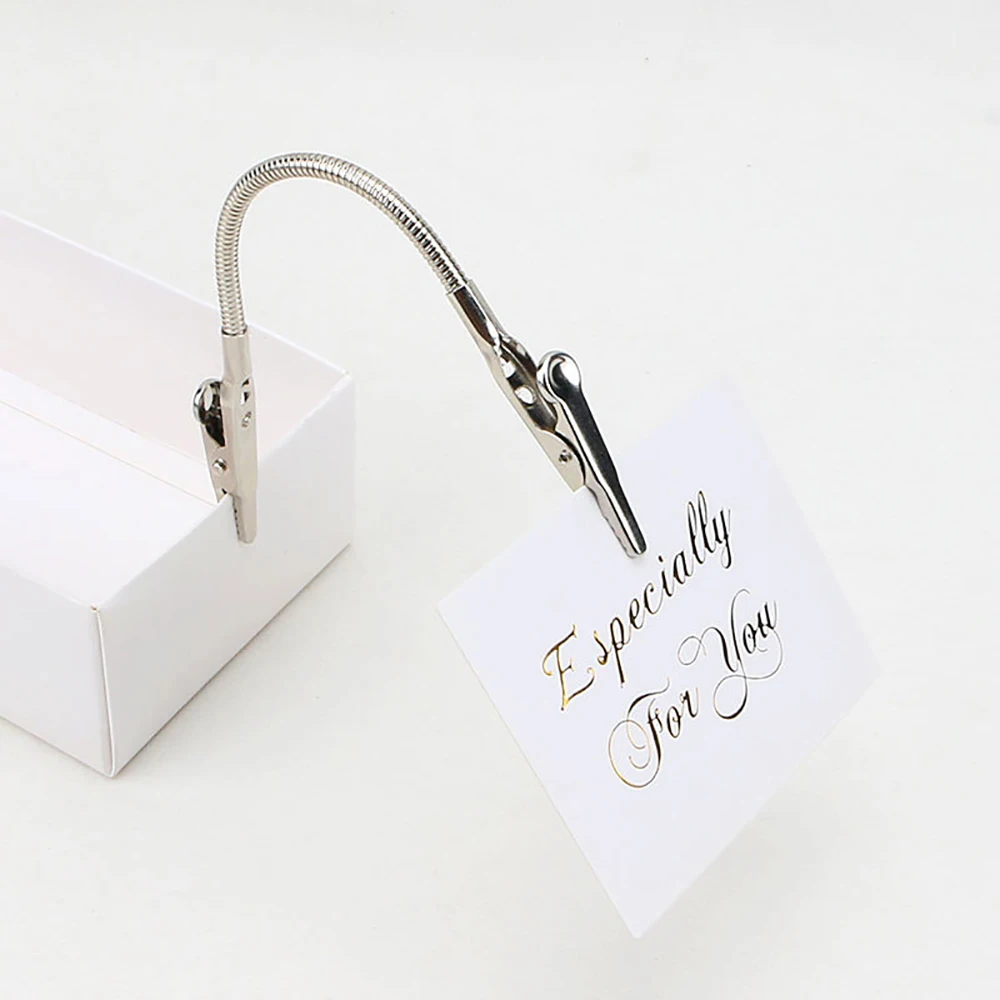 20PCSDouble Head Label Iron Clip, Crocodile Memo Clip Photo Picture Note Clip Metal Wire Clip Clip Suitable for DIY
20PCSDouble Head Label Iron Clip, Crocodile Memo Clip Photo Picture Note Clip Metal Wire Clip Clip Suitable for DIY