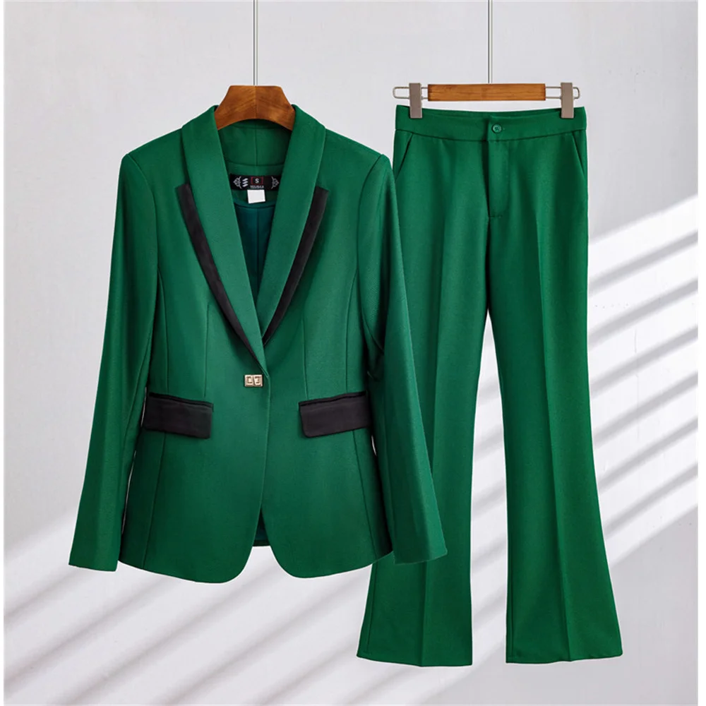Fashion Women Formal 2 Piece Set 2023 New in Female Slim Blazer and Pants Office Ladies Work Wear Porfessionl Business Suits
Fashion Women Formal 2 Piece Set 2023 New in Female Slim Blazer and Pants Office Ladies Work Wear Porfessionl Business Suits