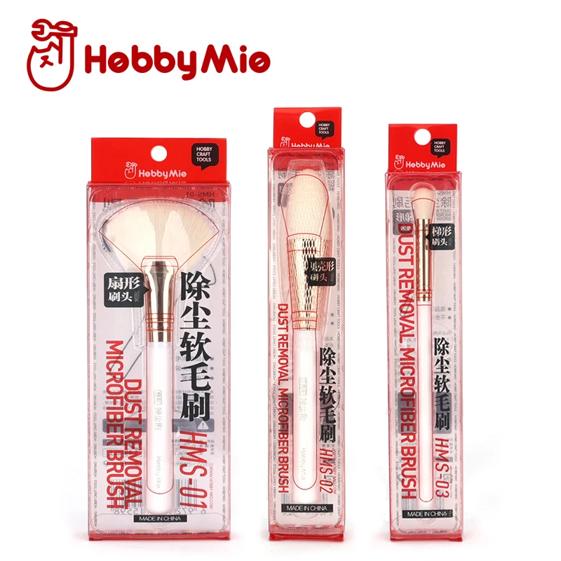 HOBBY MIO Dust Removal Microfber Brush HMS-01/HMS-02/HMS-03 Traceless Soft Bristle Cleaning Brush for Model Kits Hobby DIY Tools
HOBBY MIO Dust Removal Microfber Brush HMS-01/HMS-02/HMS-03 Traceless Soft Bristle Cleaning Brush for Model Kits Hobby DIY Tools