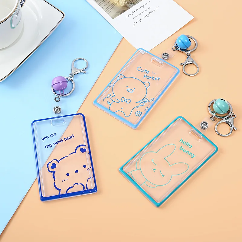 1PC Cute ID Badge Holder Card Protective Card License Pass ID Badge Holder Keychain Badge Holder Key Ring Office School Supplies
1PC Cute ID Badge Holder Card Protective Card License Pass ID Badge Holder Keychain Badge Holder Key Ring Office School Supplies