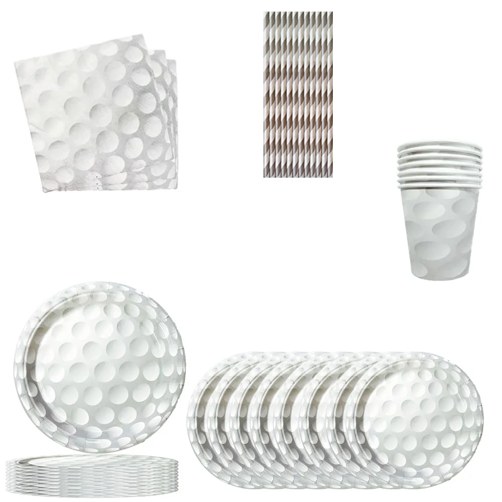 Golf Themed Disposable Tableware Golf party Cup Plate Banner Baby Shower Boy Golf themed Birthday Party Supplies
Golf Themed Disposable Tableware Golf party Cup Plate Banner Baby Shower Boy Golf themed Birthday Party Supplies