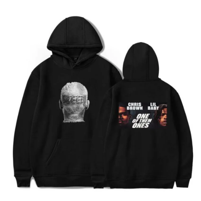 

Chris Brown & Lil Baby One of Them Ones Tour Hoodie 2022 New Album Breezy Merch Oversized Women/Men Hoodie Sweatshirt